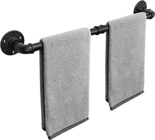 Industrial pipe towel bar - pipe,