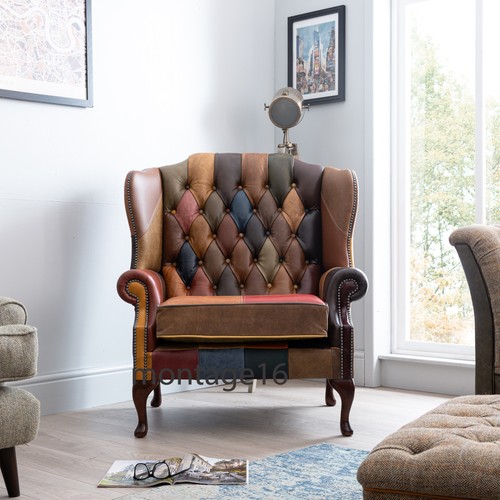 Lorton patchwork leather wing - lorton,