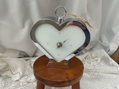 Next heart shaped mantle clock - heart,
