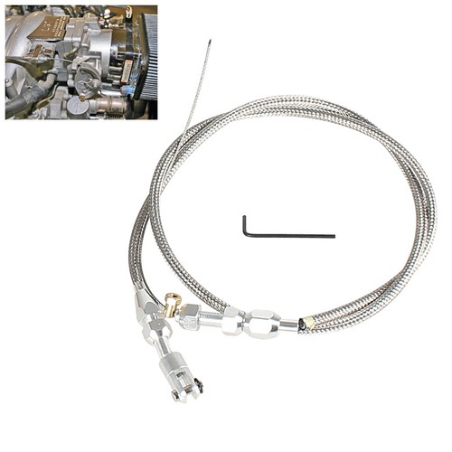 Braided throttle cable for - braided,
