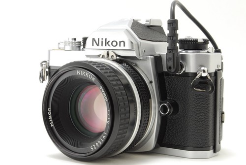 Mint nikon new fm silver - new,