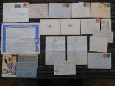 WW2 RAF Station Sutton Coldfield WAAF 2148862 LACW  S. Fair Letters Job Lot