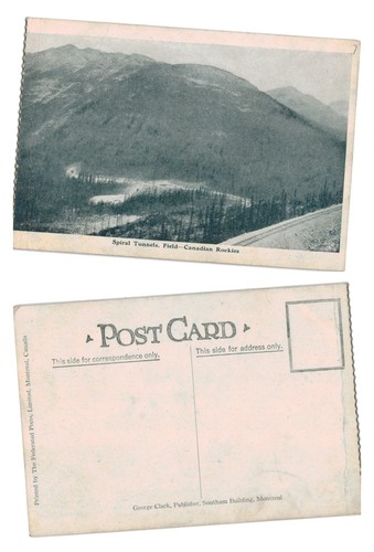 Postcard spiral tunnels - -,