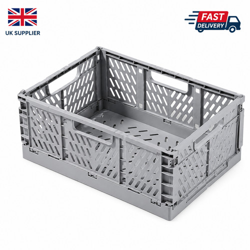 Foldable storage crate - foldable,
