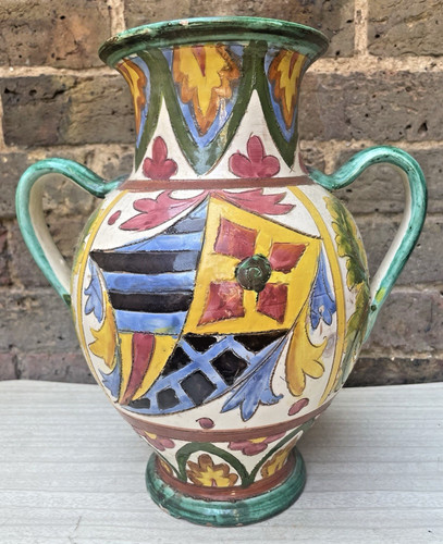 Large vintage italian maiolica - large,