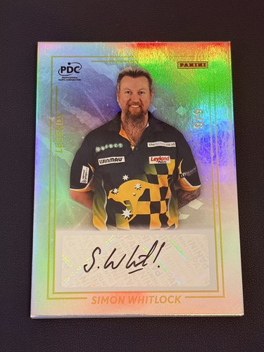 Simon whitlock panini pdc - whitlock,