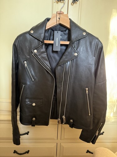 Dispel leather baker jacket - dispel,