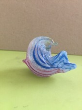 Diamond Isle Sculpture Glass?,Glass Fish Paperweight,Isle Of Wight Glass