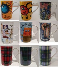 Various Dunoon Stoneware Mug Cup Tea Coffee Tartan Mackintosh Millennium