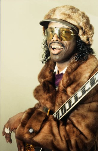 Johnny guitar watson posing - johnny,