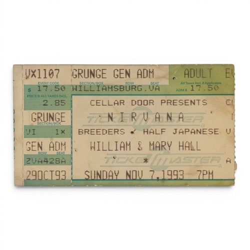 1993 nirvana concert - 1993,