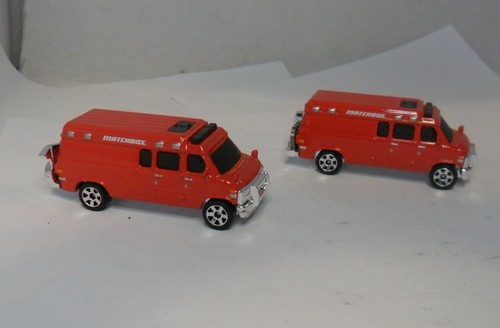 Matchbox custom chevy van - matchbox,