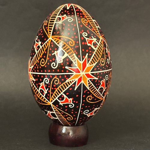 Real ukrainian pysanky goose - ukrainian,
