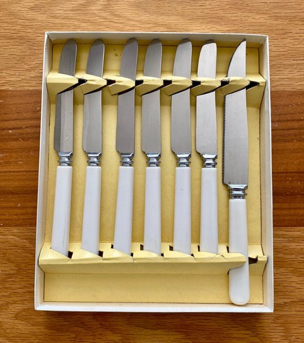 Vintage boxed set white - set,
