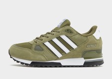 Genuine Adidas Originals ZX 750 ® ( Men UK 8.5 EUR 42.5 ) Focus Olive  / Green