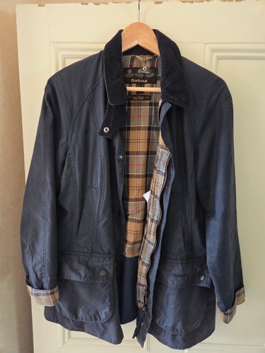 Barbour print beadnell wax - barbour,