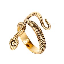 Men Women Gothic Snake Ring