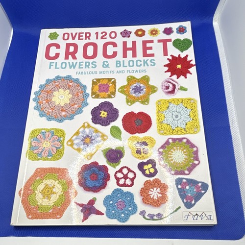 120 crochet flowers blocks - crochet,