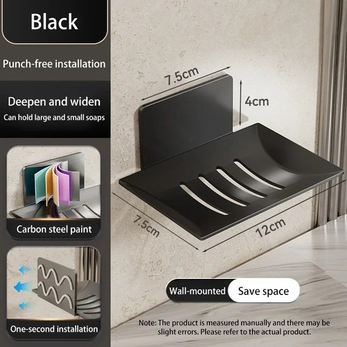 Drilling soap dish holder - soap,