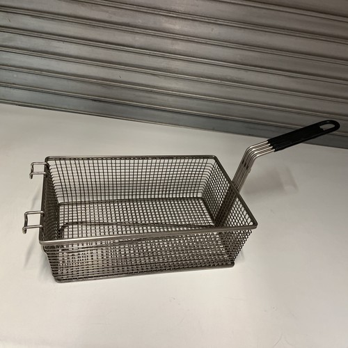 Stainless steel chip basket - steel,
