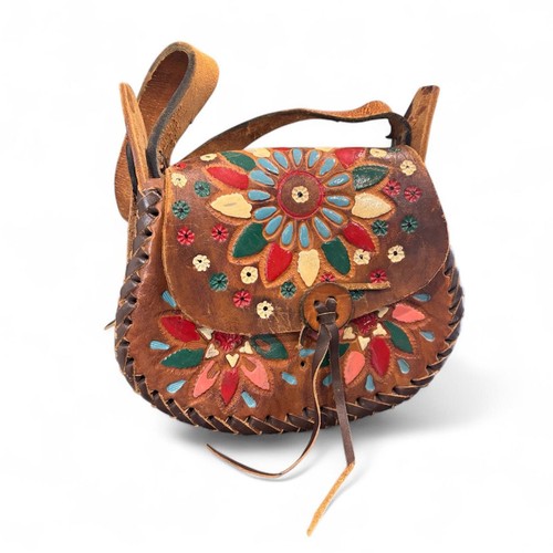 Vintage 70s hand tooled - 70s,