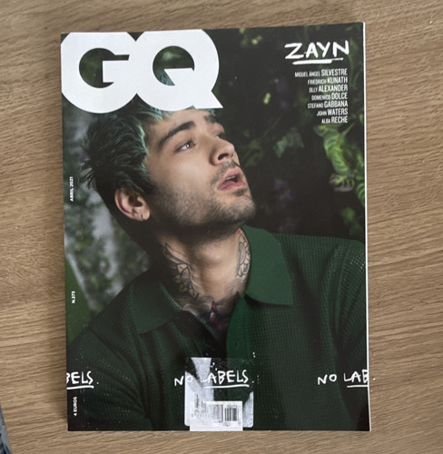 Magazine april 2021 - gq, zayn