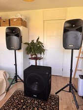 VPS122A 12" active speaker set