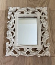 Cream Gold Ornate Wooden