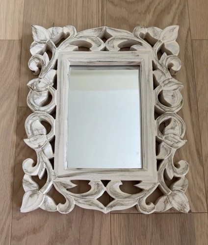 Cream gold ornate wooden - cream,