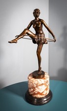 D Alonzo Art Deco Bronze