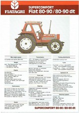 FIAT 80-90 & 80-90dt S.COMFORT