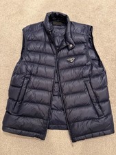 PRADA Men's Blue Navy Gilet