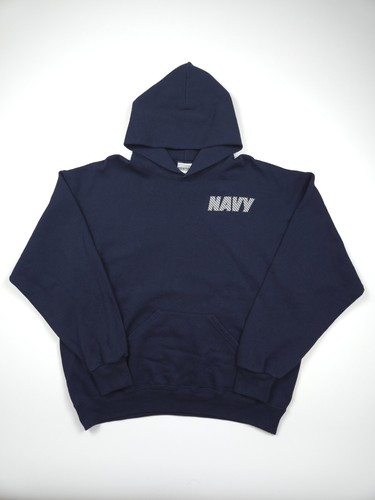 Army hoodie mens navy - army, xl