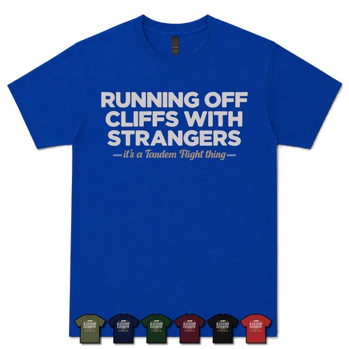 Running off cliffs with - running,