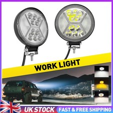 Pack of 2 4" Amber White LED