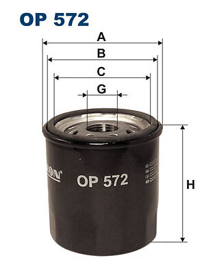 Filtron 572 oil - 572, for