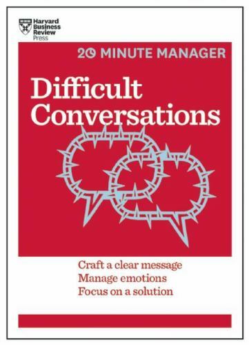 Difficult conversations hbr - difficult,