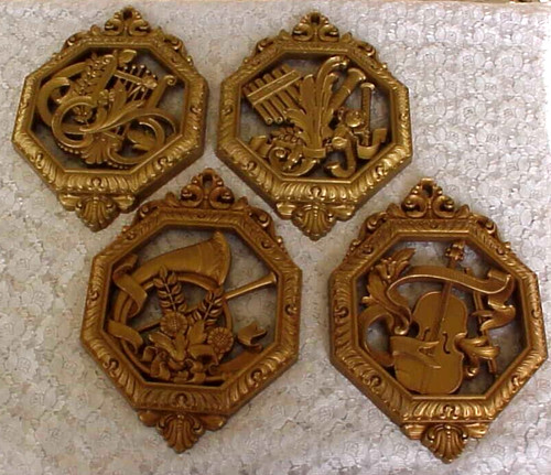 Vintage homco musical wall - vintage,