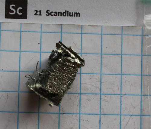 Gram distilled scandium - gram,