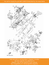 YAMAHA Stay 1, B67-2164F-00