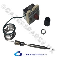 FISH & CHIP RANGE FRYER HI TEMP LIMIT SAFETY THERMOSTAT RESET SWITCH & BLACK CAP