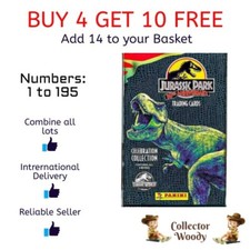 Jurassic Park 30th Anniversary Trading Card Collection PANINI - #1 ~ #195