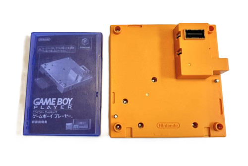 Nintendo gameboy player orange - player,