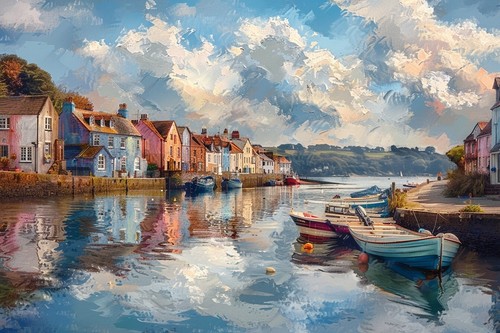 Beach seascape seaside boats - beach,