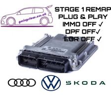 AUDI A3 2.0 TDI CR 140 CBAB STAGE 1 REMAP 189 HP 03L906022LS EDC17 IMMO OFF