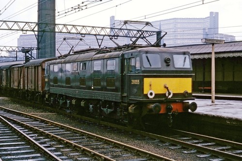 British rail em1 26055 - rail,