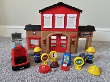Chad Valley Tots Town Fire Station Playset