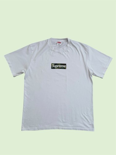 Supreme camo box logo shirt - camo, t-shirt