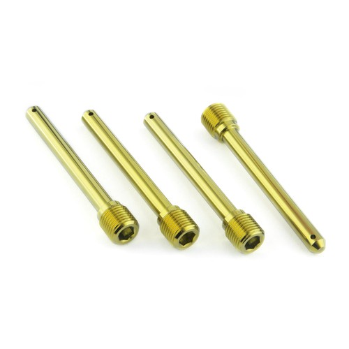 Titanium caliper pad - pad, front