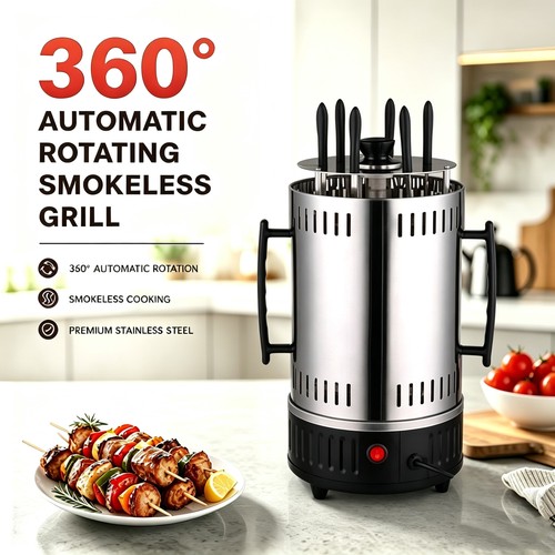 Electric grill skewer - grill, 6-skewer